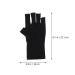 FOMIYES 1 Pair nail gloves gel manicure gloves fingerless driving gloves LED dry lamp gloves sun protector gloves half finger gloves nail art gel sun protection nail polish polyester Miss - Buy Online on SooperMarket.com
