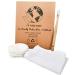 Reusable Cotton Pads (10 pc) with Bamboo Toothbrush & Laundry Bag Makeup Remover Rounds Natural + Organic & Eco-friendly Zero-Waste Beauty Alternative