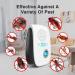 Toyukia 2023 Dual Ultrasonic Pest Repeller 8 Pack - Electronic Control for Insects, Roaches, Spiders, Mice - Indoor Mosquito Repellent for Home, Kitchen, Office, Warehouse, Garage (White) - Buy Online on SooperMarket.com