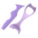 NOLITOY 2pcs Eyeshadow Heated Lash Curler Eyeliner Applicator Tool Silicone Eyeliner Aid Tools Auxiliary Usb