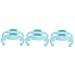Vaguelly 6 Pcs Bottle Handle Handle Silicone Bottle Grip Bottle Grip Bottle Accessories Bottle Grip Bottle Grip Wide Mouth Silica Gel Milk Newborn 14.00X5.00X5.00CMx3pcs Sky-bluex3pcs