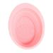 Makeup Brush Scrub Pad Portable Washing Tool Scrubber Brush Cleaner Tool Makeup Brush Cleaning Pad Foldable Bowl Cleaning Tools Folding Silicone Bowl Travel Bowl Silica Gel Make up