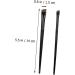 MUSISALY 3 Sets Black Eye Makeup Eyebrow Ear Brow Brush Wood - Buy Online on SooperMarket.com