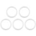20-Pack Silicone Baby Pacifier Clips - Safe O-Ring Holders for Babies | Transparent Pacifier Chains & Adapters | Perfect Birthday Gift - Buy Online on SooperMarket.com