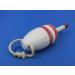 Hampton Nautical Vintage Dark Red Maine Lobster Trap Buoy 7 - Buy Online on SooperMarket.com