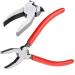 Qovydx 5Pcs Glass Grozer Running Pliers | Stained Glass Breaking Cutter Tools - Grozing Pliers with Rubber Tips - Buy Online on SooperMarket.com