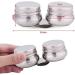 Stainless Steel Double Dipper Palette Cup - Large Size with Screw Hat for Turpentine and Paint Megilp - Buy Online on SooperMarket.com