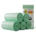 50 organic waste bag 60l Aurmoo organic bag 16 gal organic waste bag kitchens food waste bag organic waste waste bag for kitchen office living room (60x80cm green) 60 l