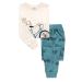 artie Baby Boys Comfortable Pyjamas for Kids Nightwear Children Footless 100% Cotton Long Sleeve Pjs Outfit Sets of 2 Pieces Pajamas for 12 Months to 8Years Old 12-24 Months Light-blue