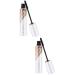 Beavorty 2pcs Mascara Lash Enhancers Women Lash Makeup Eyelash Curlers Eyeliner Charming Pigment