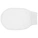NOLITOY Exfoliating Gloves Bath Loofah Gloves Body Scrub Wash Mitts Skin Massage Sponge Towel Deep Cleansing Dead Skin Brush Scrubber for Bath Shower White