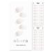 ohora Semi Cured Gel Nail Strips (N Veil) - Works with Any Nail Lamps Salon-Quality Long Lasting Easy to Apply & Remove - Includes 2 Prep Pads Nail File & Wooden Stick