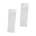 minkissy 10 Sheet flower tool eyelash glue base Glue rack base eyelash eyelash adhesive base magnetic eyelash glue strips lash glue stand Auxiliary white Fake eyelashes sticker