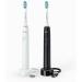 Philips Sonicare HX3665/04 Series 2300 Rechargeable Electric Toothbrush | Dynamic Cleaning Action | Quadpacer & SmarTimer | Black and White - Buy Online on SooperMarket.com