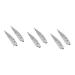 Cabilock 6 pcs holder for razor plane razor holder from stainless steel shaver holder vintage razor for men hairy knife old -fashioned