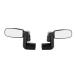 Zefal Pack spin 15 racing bike mirror steering mirror foldable - set with two rear mirrors for bicycle usable on both sides on the left or right with a frosted mirror