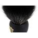 Satin Tip Pure Shave Brush - Synthetic Black Bristles Soft Touch & Case | International Shipping Available - Buy Online on SooperMarket.com