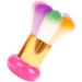 Nail Art Dust Brush Colorful Nail Powder Remover Cleaner Makeup Foundation Brush for Nail Acrylic Uv Gel nail art dust brush - Buy Online on SooperMarket.com