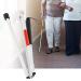Walking Stick Walking Stick Portable Folding Blind Walking Stick Aluminum Alloy Reflective Blind Elderly Guide Cane Multi-Purpose Crutch