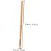 Mikinona 2pcs Eyebrow Pencil Lady Tools Eye Brow Pencils for Women Eyebrow Makeup Pencils Make up Kit Wooden - Buy Online on SooperMarket.com