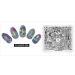 Model Nail Art Stamping Plates - Flower Lace & Butterfly Pattern for Perfect DIY Manicures | International Shipping - Buy Online on SooperMarket.com