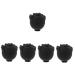 FRCOLOR 5pcs Rose Face Ice Tray Silicone Ice Trays Clear Ice Maker Facial Beauty Ice Roller Ice Mold I c e Roller for Face Skin Massage Ice Roller Refrigerator Food Grade Silicone Whisky