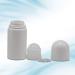 4Pcs 50mL White Plastic Roll-on Bottles - Refillable Anti-perspirant Deodorant Containers - Buy Online on SooperMarket.com