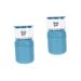 Alipis 2 Pcs Double Wall Cup Glass Coffee Mugs Double Layer Cup Soup Cup Picnic Food Jar Microwavable Coffee Mug Insulated Cup Stainless Steel Cup Red Milk Cup Student Portable