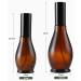 Vasana Amber Glass Spray Bottles - 50ml Fine Mist with Anti-Dust Cap | Ideal for Cosmetics Aromatherapy Essential Oils | Set of 3 - Buy Online on SooperMarket.com