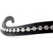 High-Quality Black/White Leather Bridle with Reins for Thoroughbreds | Amber International Shipping - Buy Online on SooperMarket.com
