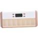 Elderly Pill Box 7 Compartment Intelligent Sealed Alarm Pill Box Portable Electronic Pill Timer-Reminder-Dispenser with Digital Screen Pill Box for Vitamins Brown