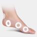 FOMIYES 6Pcs Corn Cushions & Callus Removers - Self-Adhesive Treatment Pads for Foot Care - Toe Protectors to Reduce Pain (White) - Buy Online on SooperMarket.com