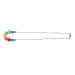 Safe & Vibrant Baby Teething Chew Necklace | Food Grade Silicone Teether - Style 1 - Buy Online on SooperMarket.com