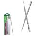 Stainless Steel Nail & Cuticle Care: Precision Toolsfor At-Home Manicures & Pedicures-Expert Silver - Buy Online on SooperMarket.com