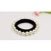 Suoirblss Imitation Pearl Hair Elastics - 5 PCS Elastic Bands for Ponytails and Bracelets - Buy Online on SooperMarket.com