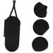 FOYTOKI 2pcs Curling Iron Storage Bag Hair Straightner Curling Wand Hair Rollers Black 29.50X13.50X2.00CM Black - Buy Online on SooperMarket.com
