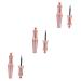 WOONEKY 6 Pcs Liquid Eyeliner Magnetic Eyeliner Fakeaway Makeup Mascara Refillable Glow Gel Coloring Pigment