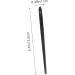 Baluue 3pcs Eyeliner Brush Eyebrow Brush Makeup Make up Brush Eyeliner Tool Plastic Handle Black - Buy Online on SooperMarket.com