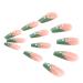 Brishow 24pcs Artificial Press-on Nails with Flower Designs | Sparkle Ballerina Acrylic False Nails for Women & Girls - International Shipping Available - Buy Online on SooperMarket.com