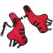 Pet Dog Knee Brace ACL Brace for Dogs Rear Leg Dog Braces for Back Leg for Support for Heals Prevents Injuries Sprains Red Medium Medium Red - Buy Online on SooperMarket.com