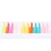 Neon Colored Volume Lash Extensions - Easy Fan 0.07-D 13mm - 8 Colors: Hot Pink, White, Blue, Orange, Gold, Purple, Yellow - UV Glow - Buy Online on SooperMarket.com