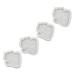 NUOBESTY 4 Pcs Shiba Inu Drawing Stencil Silicone Molds De Para Gelatinas Handmade Craft Mold Crystal Plaster