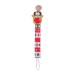TIAN-K Pacifier Chain with Christmas Motif Series Elk Cotton Chain Newborn Dummy Nipple Baby Teething Toy