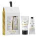 Scottish Fine Soaps | Honey B Hand Care Duo | Hand Scrub and Hand & Nail Cream Set with Acacia Honey