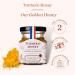 LES ABEILLES DE MALESCOT Turmeric Honey 4.4oz - Natural Immune Support & Anti-Inflammatory - Buy Online on SooperMarket.com