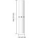 KYDA 2 Pcs Lip Balm Primer Colorless Matte Lip Balm Tint Smoothes and Refines Lip Mask Moisturizing Primer for Lips Sheer Lightweight Lip Base Lipstick Primer or Daily Lips Balm 01 - Buy Online on SooperMarket.com
