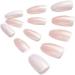 Vatocu Christmas Short Red Press on False Nails with Snowflake and Elk Design - 24pcs for Women and Girls - Buy Online on SooperMarket.com