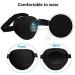 DNHCLL Black Eye Patch - Soft & Comfortable Pirate Eye Mask for Amblyopia, Lazy Eye - Adjustable Buckle - Adults & Kids - Buy Online on SooperMarket.com