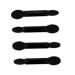 NOLITOY Black Eyeshadow Brush Set - 100pcs Women Eye Shadow Applicators | Professional Makeup Tools for Flawless Application - Buy Online on SooperMarket.com