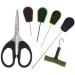 NGT Fishing Accessories 6-Piece Tool Set - Braid Scissors Bait Tool & Knot Puller for Ultimate Angling - Buy Online on SooperMarket.com